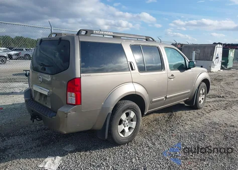 2006 Nissan Pathfinder S from USA, damaged, VIN 5N1AR18U26C605678